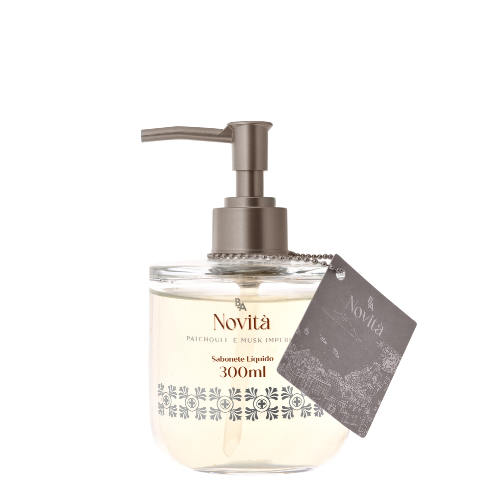 Sabonete Líquido Novitá Patchouli e Musk Imperial - 300ml