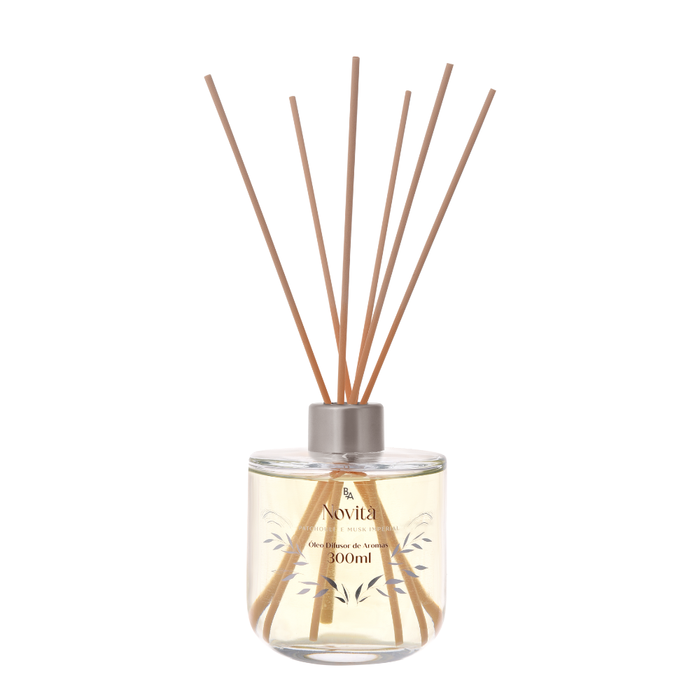 Óleo Difusor de Aromas Novitá Patchouli e Musk Imperial - 300ml