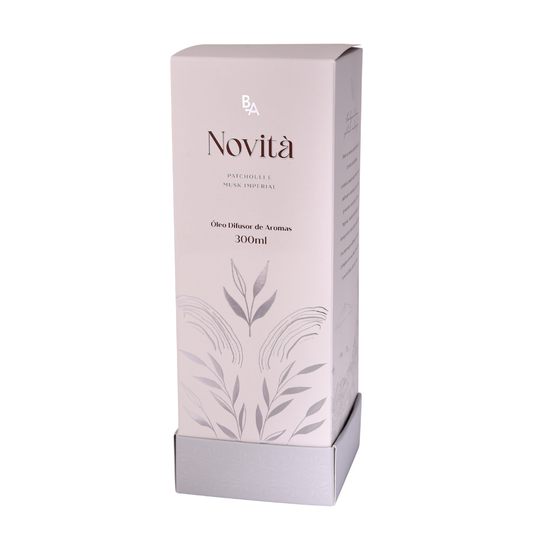 Óleo Difusor de Aromas Novitá Patchouli e Musk Imperial - 300ml