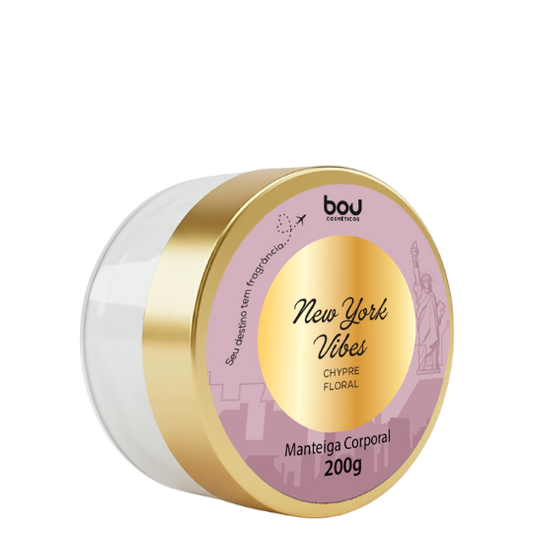 Manteiga Hidratante Corporal New York Vibes 200g