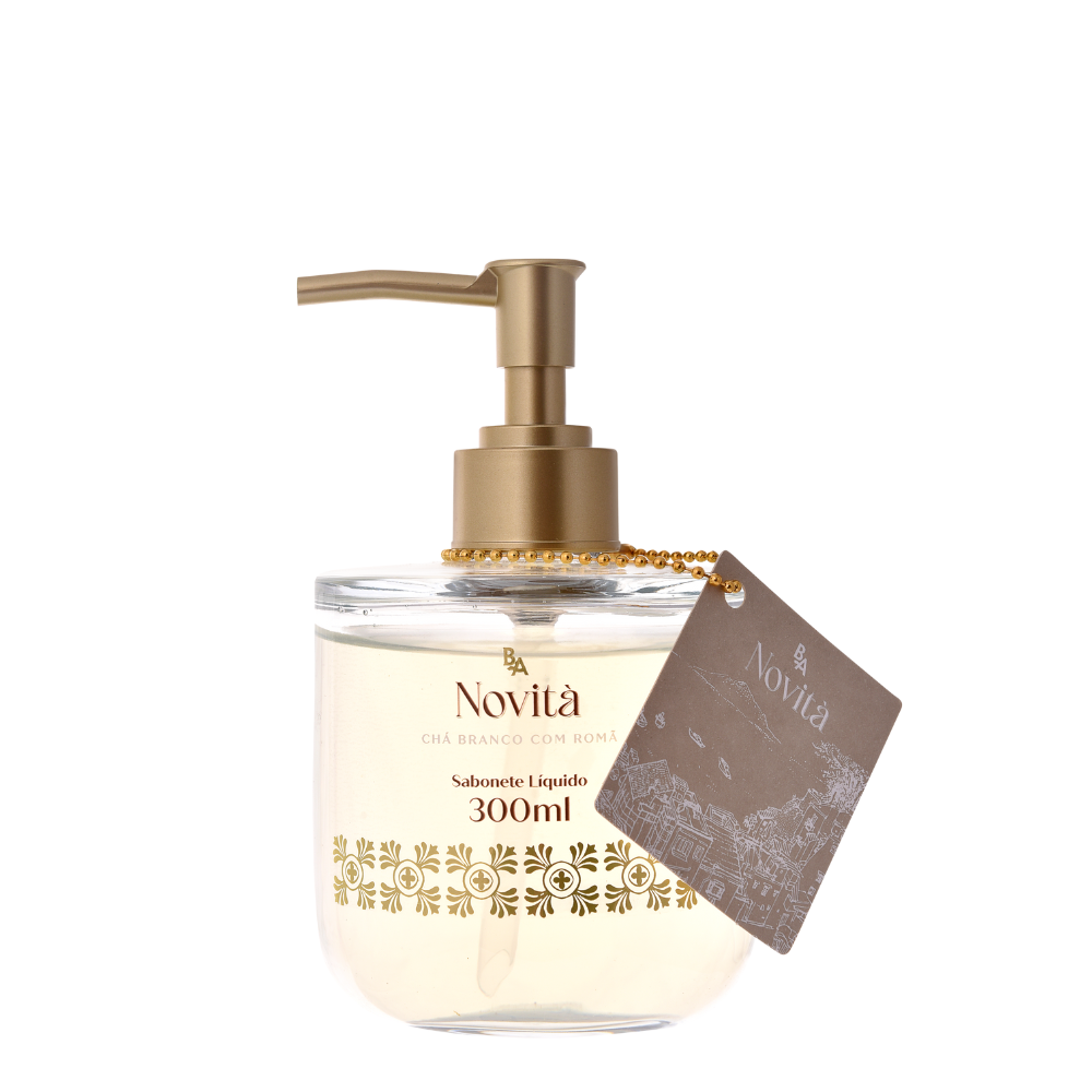 Sabonete Líquido Novitá Chá Branco com Romã - 300ml