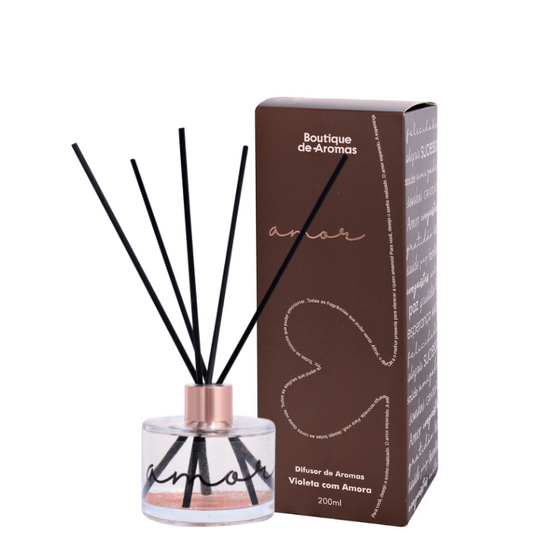 Difusor de Aromas Desejos Amor Violeta com Amora - 240ml