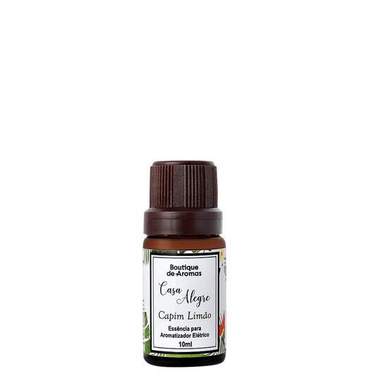 Essência Para Aromatizador Elétrico Casa Alegre  Capim Limão - 10ml