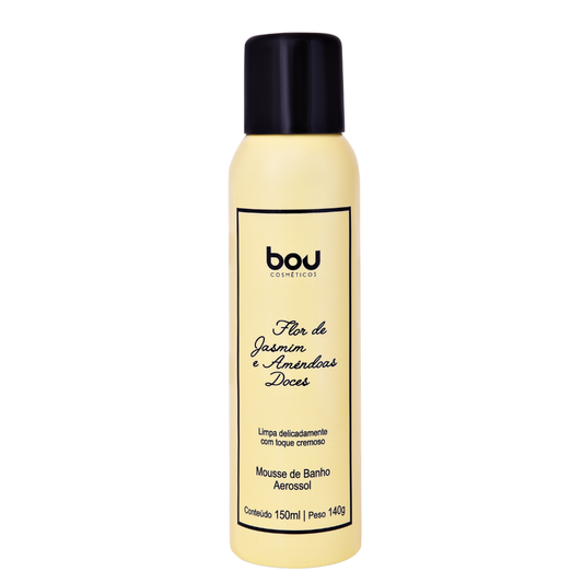Mousse de Banho Flor de Jasmim e Amêndoas Doces - 150ml