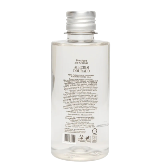 Refil Difusor Alecrim Dourado 250ml