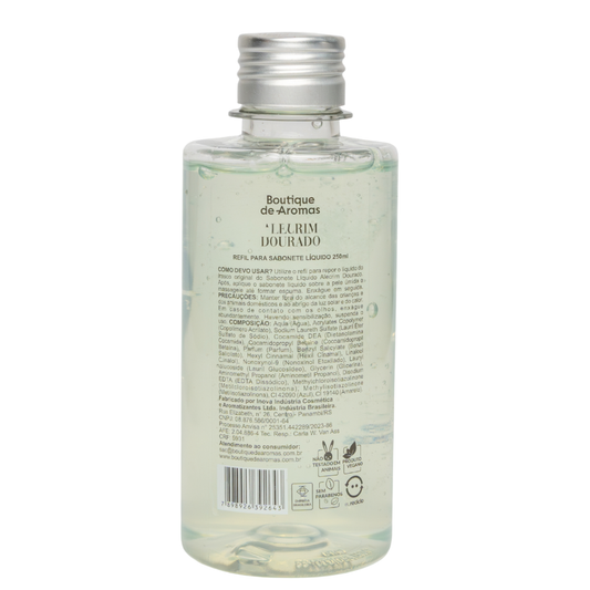 Refil para Sabonete Líquido Alecrim Dourado 250ml